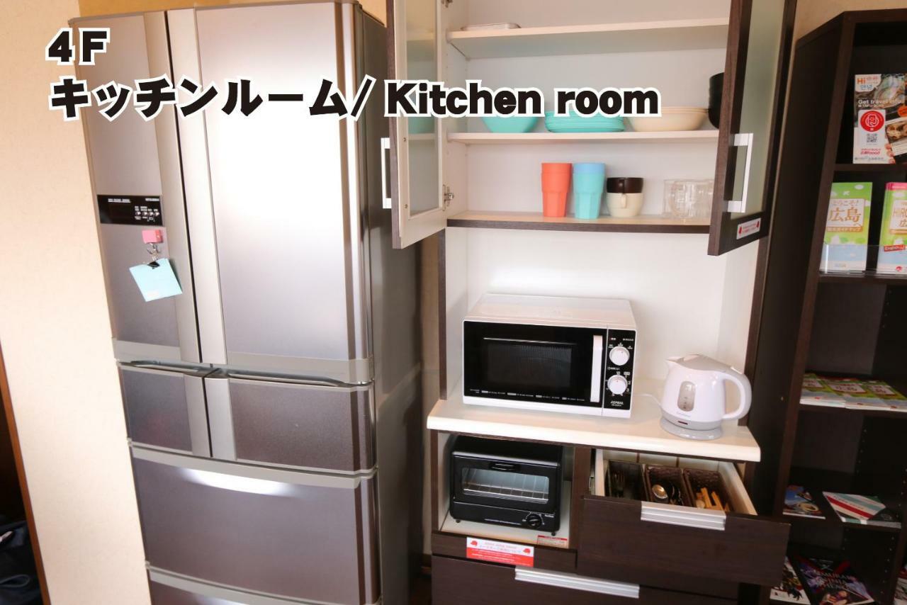 Red Helmet House & Sports Bar Hiroshima旅舍 外观 照片